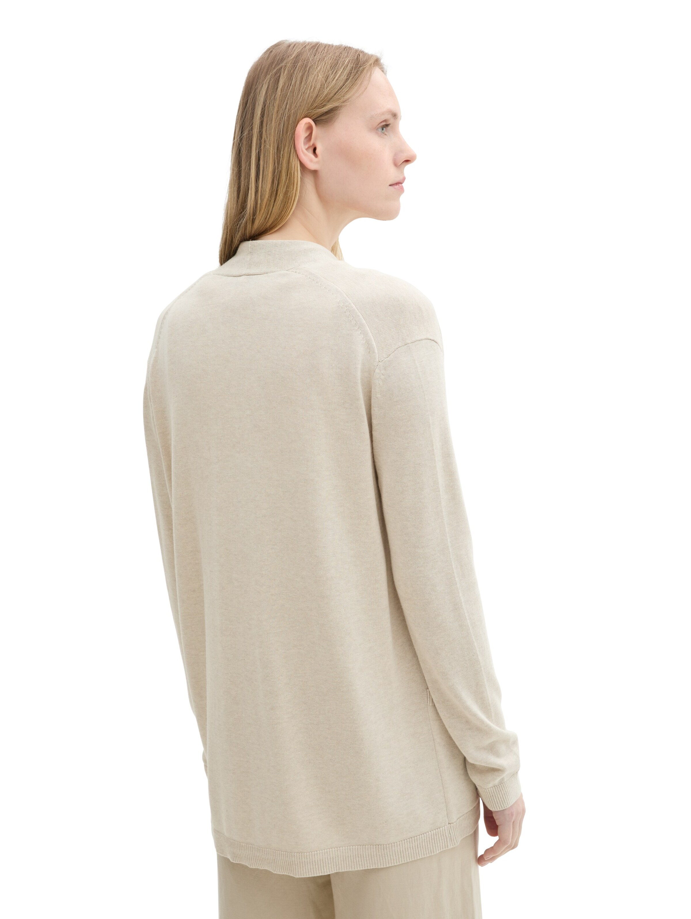 TOM TAILOR Cardigan i beige