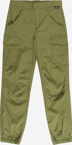 JACK WOLFSKIN Outodoor kalhoty 'TREASURE' – zelená: přední strana