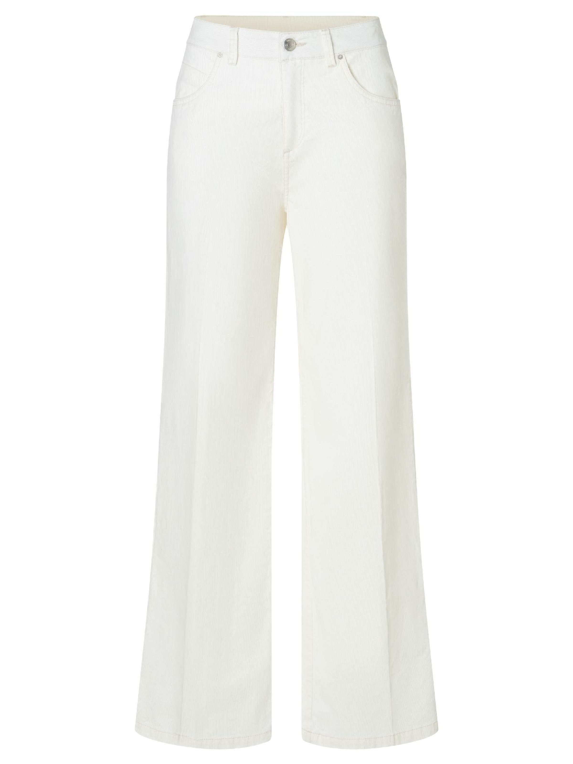 TIMEZONE Wide Leg Jeans in Weiß: Vorderseite