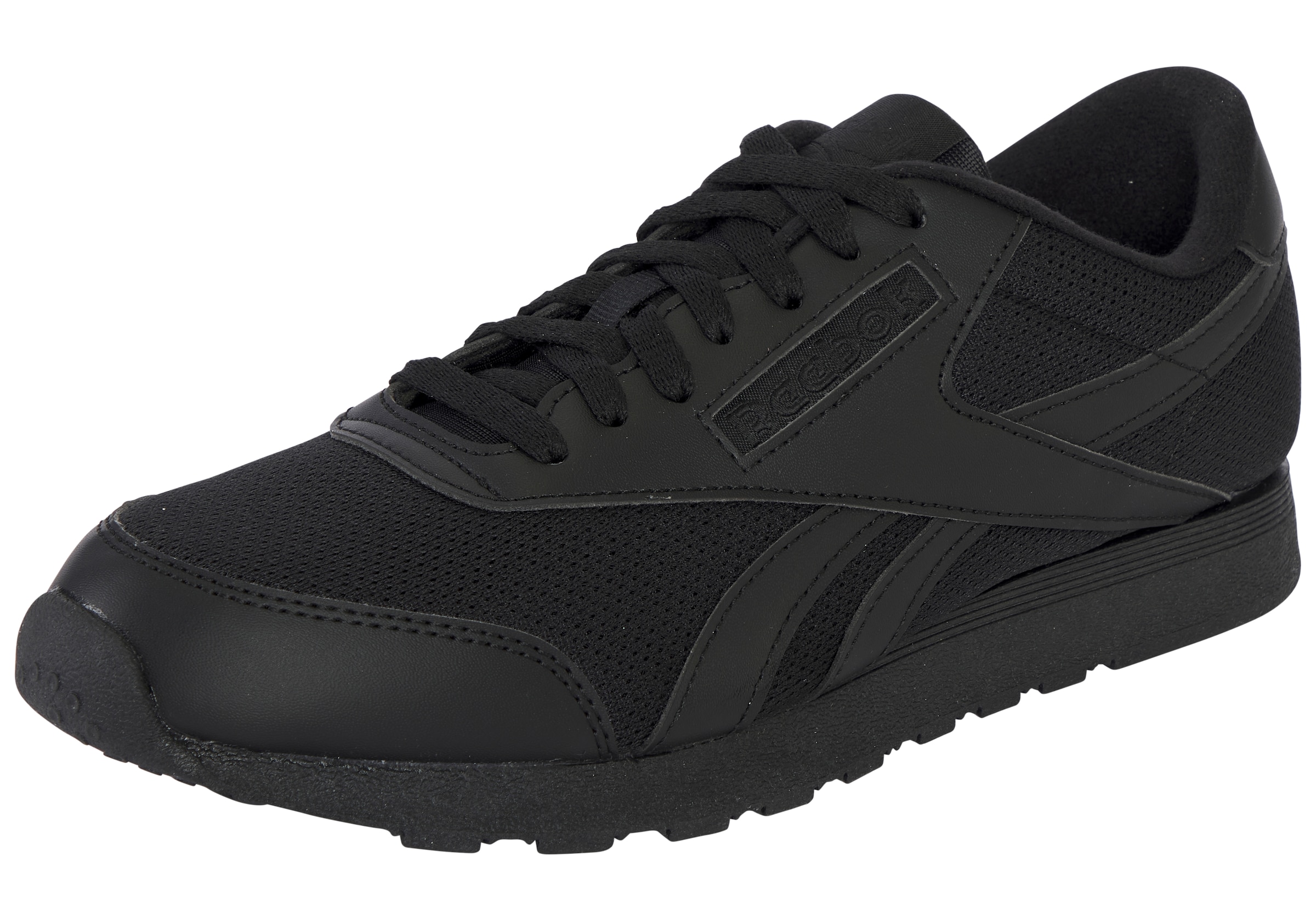 Reebok Sneakers in Black: front