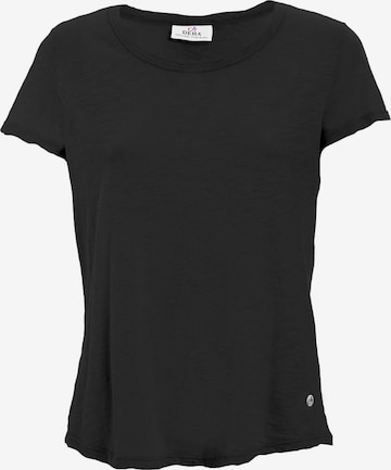 Maglietta di DEHA in nero: frontale