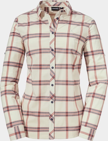 Chemisier fonctionnel 'Skallebo' Schöffel en beige : devant