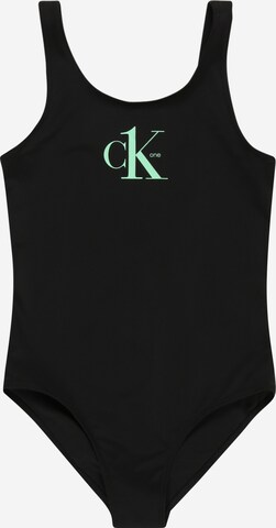 Calvin Klein Swimwear Swimsuit in Black: front