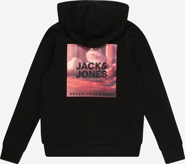 Jack & Jones JuniorSweater majica 'YOU' - crna boja