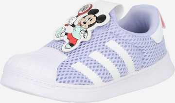 ADIDAS ORIGINALS Sneaker 'Superstar 360' i lila: framsida