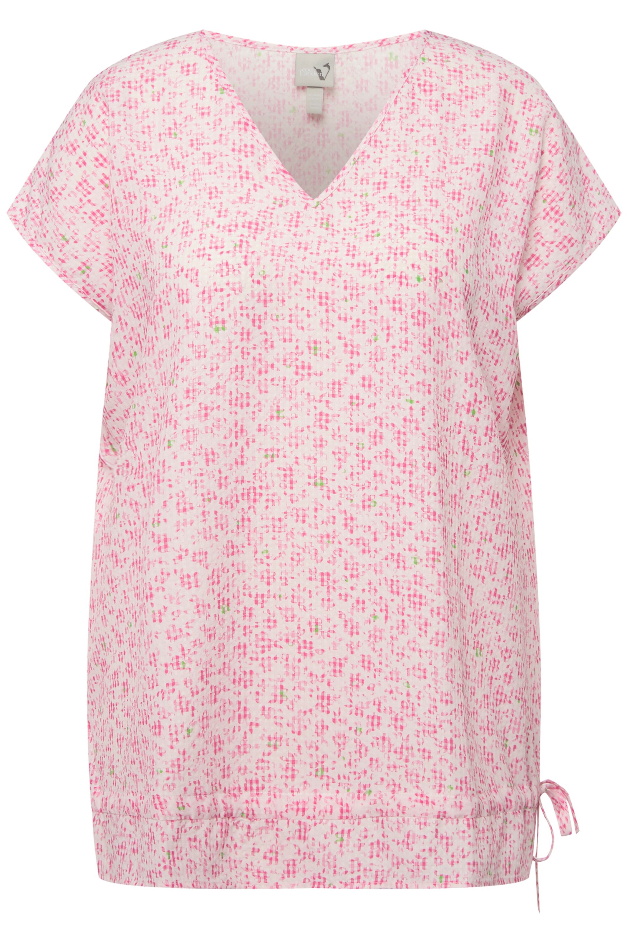 Ulla Popken Bluse in Pink: Vorderseite