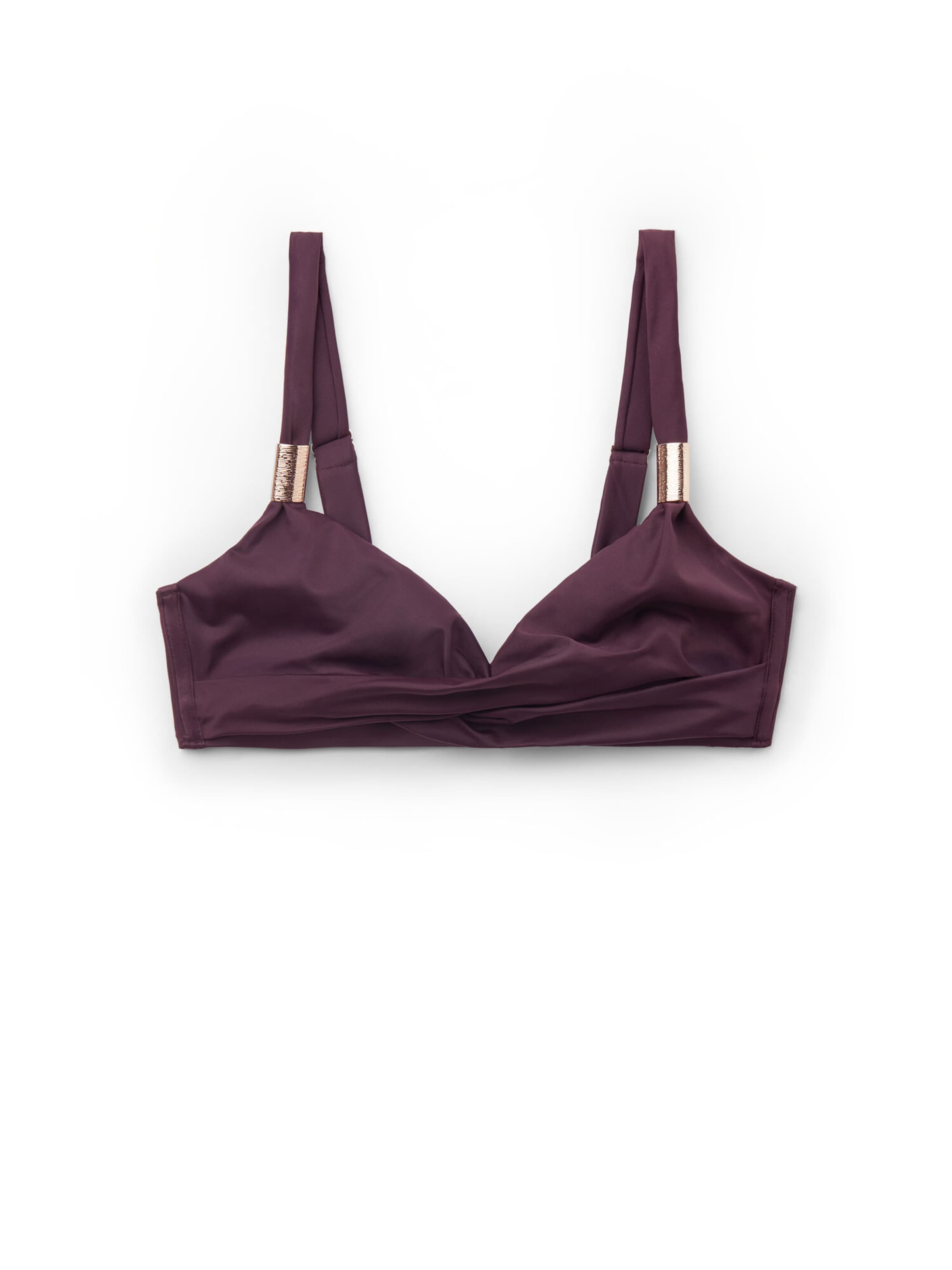 CALZEDONIA Triangel BIKINI OBERTEILE in Lila: Vorderseite