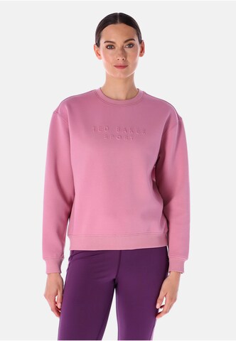 Felpa di Ted Baker in rosa: frontale