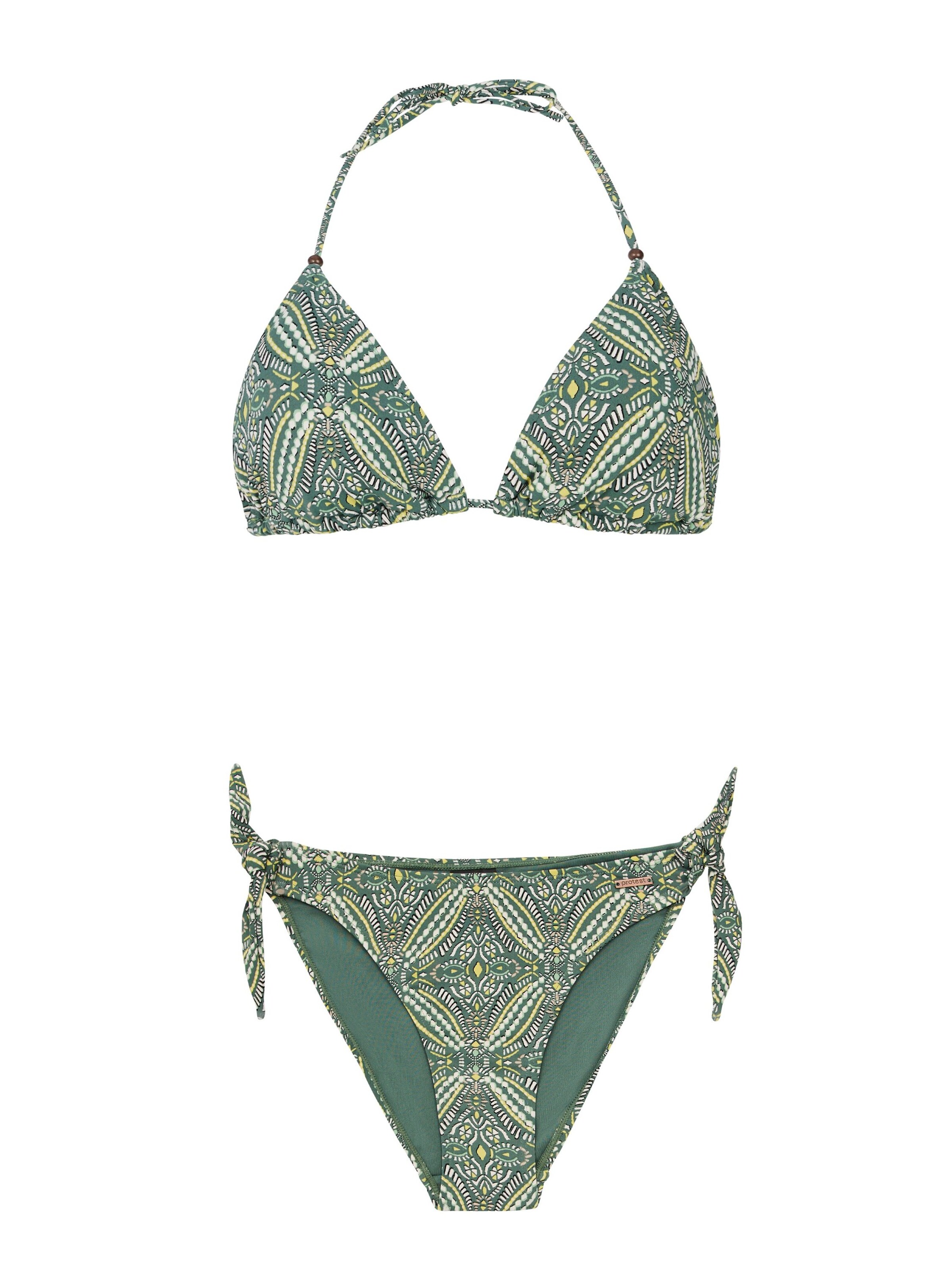 PROTEST Triangel Bikini 'PRTFolta'‌‌‌‌‌‌‌‌‌‌ in Grün: Vorderseite