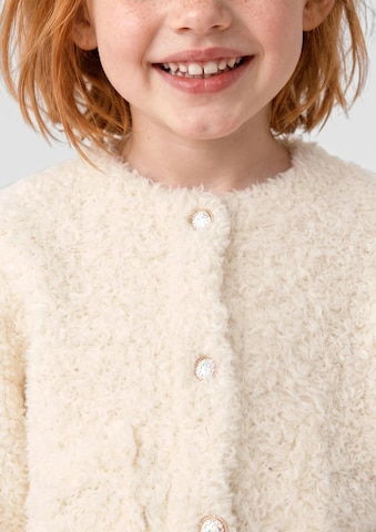 s.Oliver Knit cardigan in Beige: front