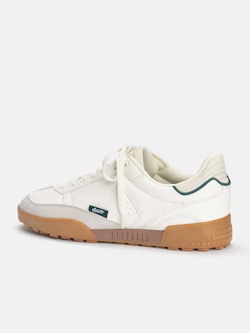 Pull&Bear Låg sneaker i vit