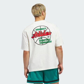 ADIDAS ORIGINALS Shirt 'Tournament' in White: front