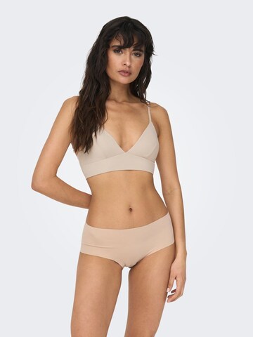 ONLY Triangle Bra 'Tracy' in Brown