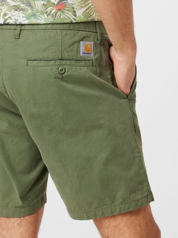 Carhartt WIP Normální Chino kalhoty 'John' – zelená