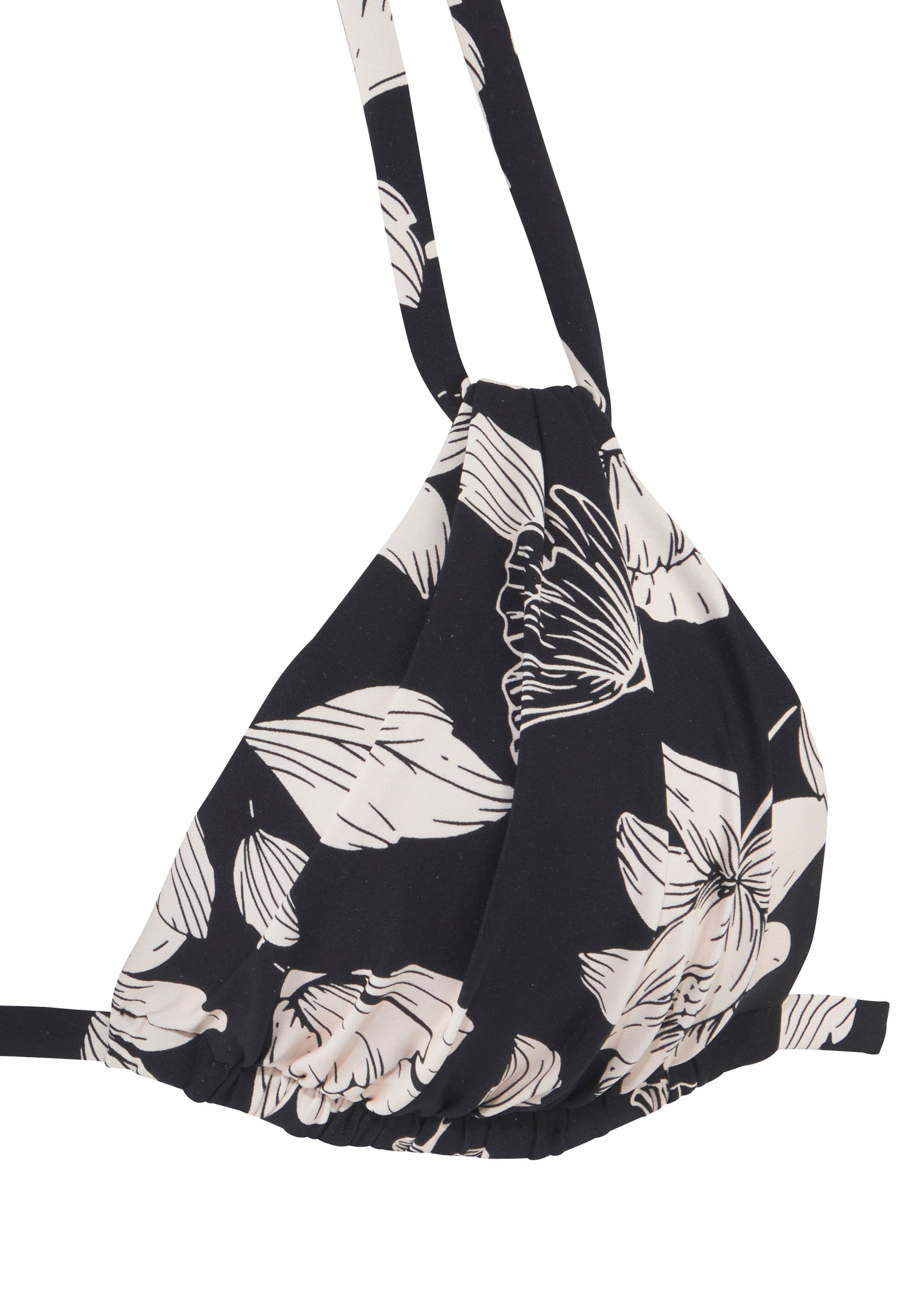 s.Oliver Triangen Bikiniöverdel 'LM' i svart