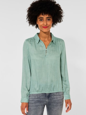 STREET ONE Blouse in Green: front