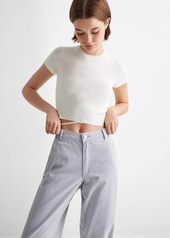 MANGO TEEN Tapered Pants in Blue