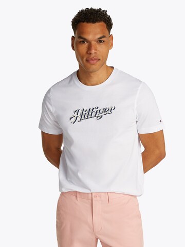 TOMMY HILFIGER Shirt in Wit: voorkant