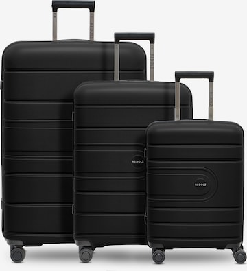 Set di valigie 'Essentials 11' di Redolz in nero: frontale