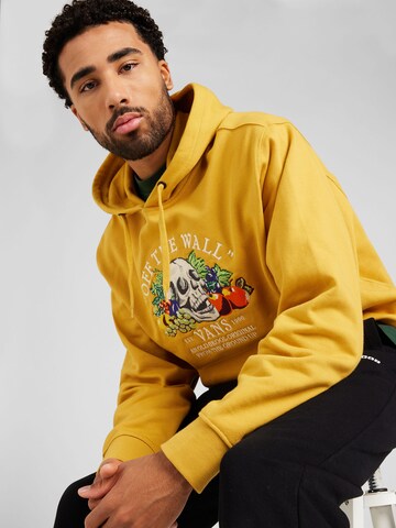 VANS Sweatshirt 'FROM THE GROUND UP' in Yellow