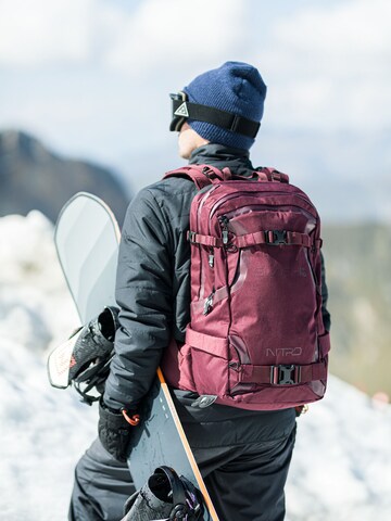 NITRO Sports backpack in Red: front