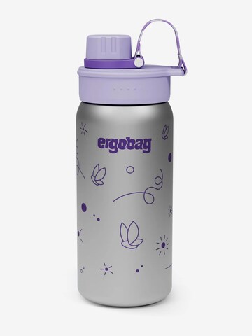 ergobag Drinking Bottle 'Trinkflasche Edelstahl Trinkflasche' in Purple: front