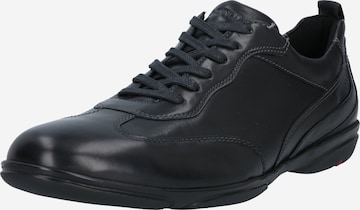 LLOYDSportske cipele na vezanje 'Bern' - crna boja: prednji dio