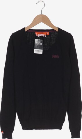 Superdry Sweater & Cardigan in S in Black: front
