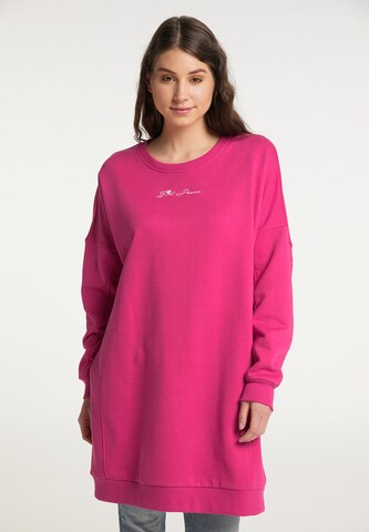 MYMO Jurk in Roze: voorkant