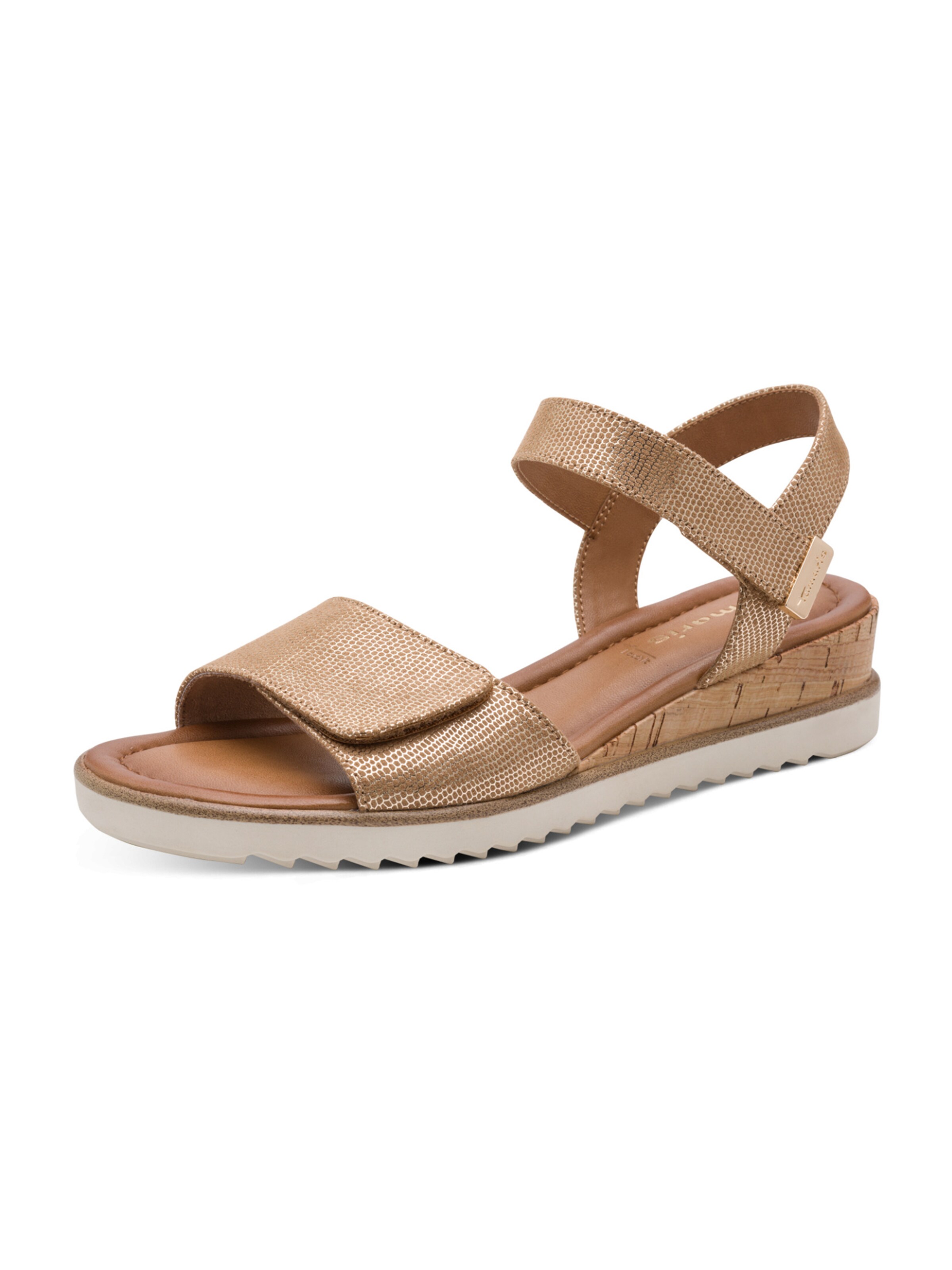 Tamaris Sandale in Bronze: Vorderseite