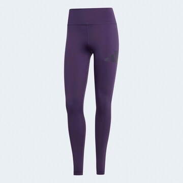 ADIDAS PERFORMANCE Skinny Sporthose 'Essentials' in Lila