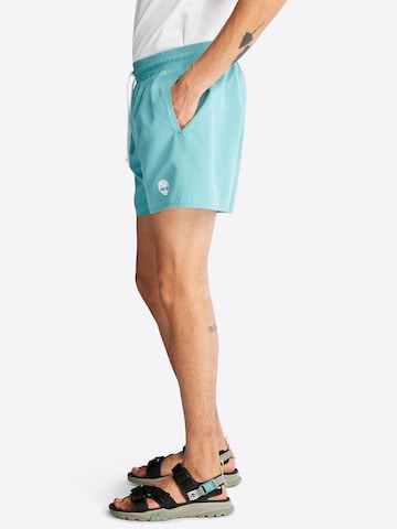 TIMBERLAND regular Badeshorts 'Solid Swim' i blå