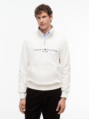 TOMMY HILFIGER Суичър в жълто: отпред