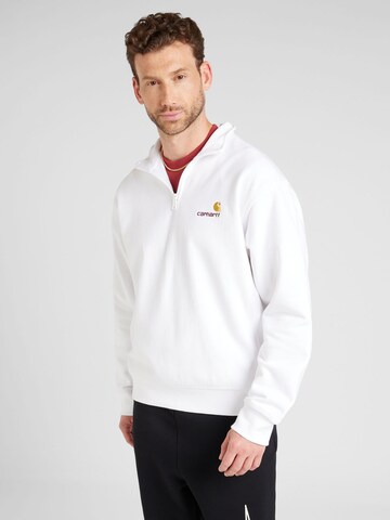 Carhartt WIP - Ajuste regular Sudadera en blanco: frente