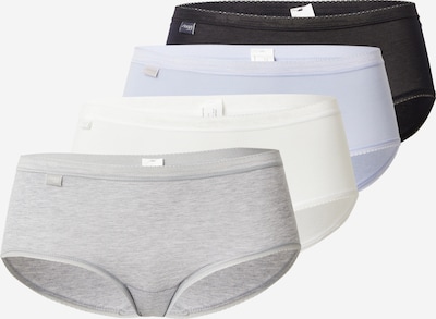 SLOGGI Culotte 'Basic+' en opal / gris chiné / noir / blanc, Vue avec produit