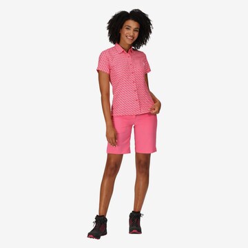 REGATTA Funktionsbluse 'Mindano VII' in Pink