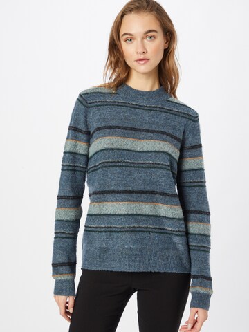 Fransa Sweater 'Emma' in Blue: front