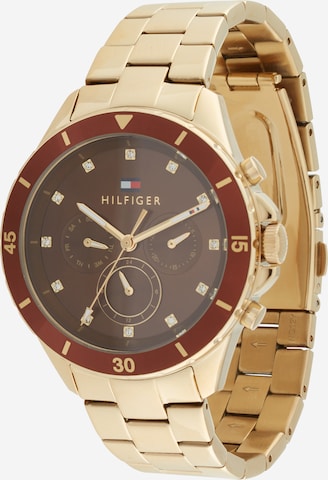 TOMMY HILFIGER Analog klocka 'MELLIE' i guld: framsida