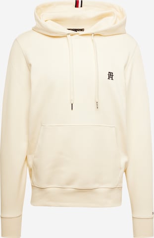TOMMY HILFIGER Sweatshirt i beige: framsida