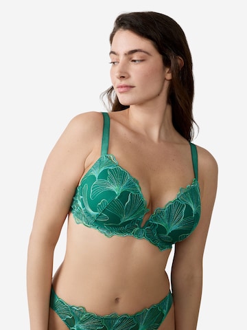 T-shirt Reggiseno 'Gamme' di ETAM in verde