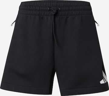 ADIDAS SPORTSWEAR - Loosefit Pantalón deportivo 'Z.N.E.' en negro: frente