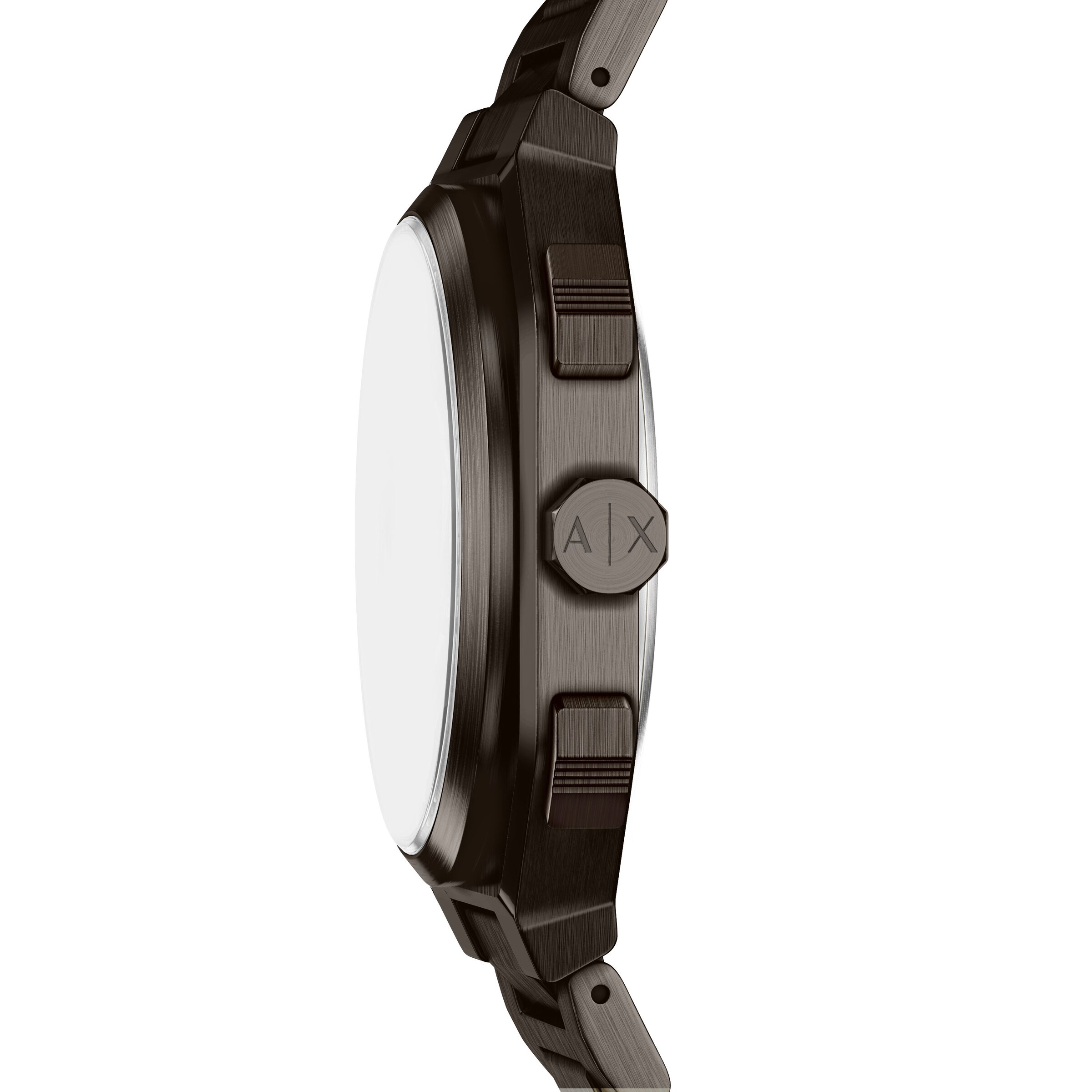 ARMANI EXCHANGE Analoguhr in Schwarz