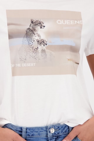 T-shirt monari en blanc