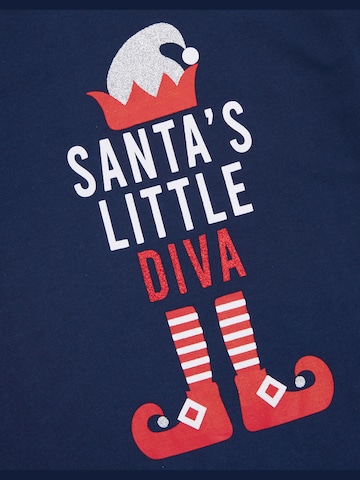 Threadgirls Nachtkledij 'Diva' in Blauw