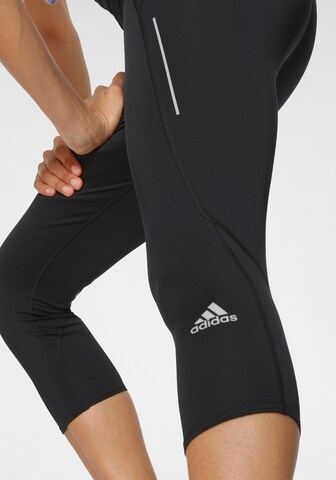 ADIDAS SPORTSWEAR Skinny Sportbroek in Zwart