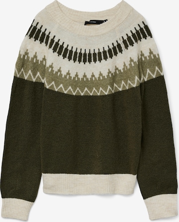 VERO MODA Свитер 'VMSIMONE' в Зеленый: спереди