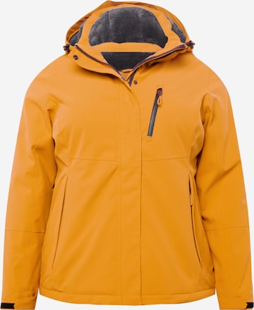 KILLTEC Outdoorjacke in Braun: predná strana