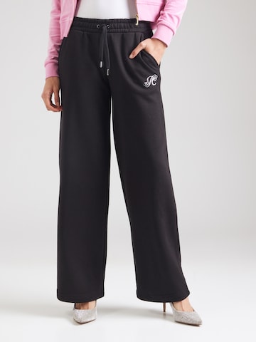 Wide Leg Pantalon 'DACH ALEX' Juicy Couture en noir : devant