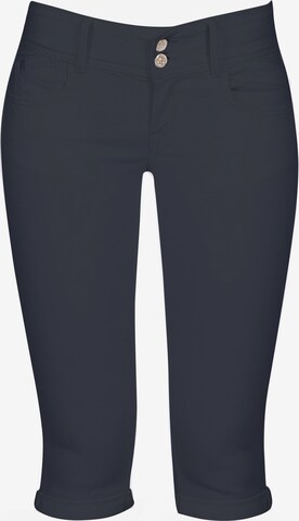 Le Temps Des Cerises Slimfit Broek 'MILY' in Grijs: voorkant