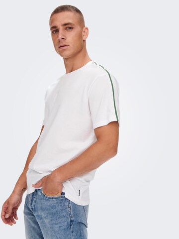 Only & Sons T-Shirt 'Jake' in Weiß
